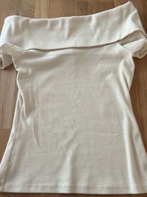 Sezane Μπλούζα strapless σαν καινούργιο, μπεζ, μέγεθος XS