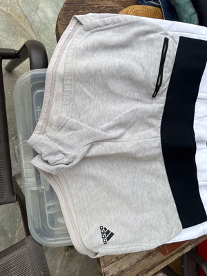 Adidas shorts used, multicolor, size M