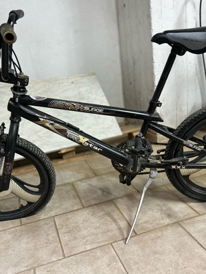 BMX bike Gsurge Tre Star model used, black
