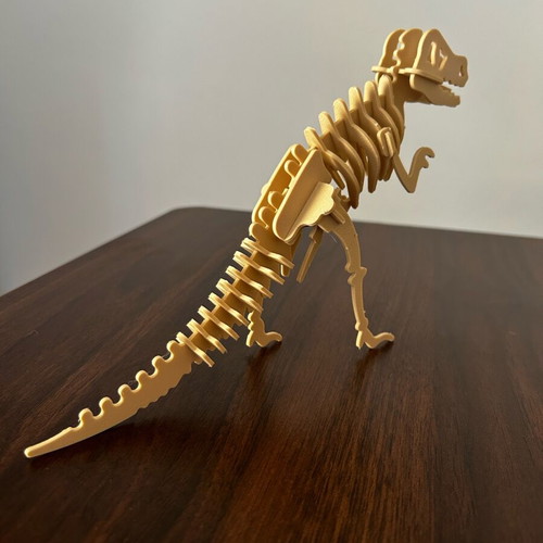 Dinosaur puzzle like new, 29 pieces, 15 cm height