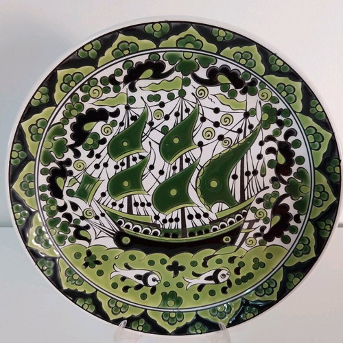 Διακοσμητικό πιάτο Parperis Ceramic Rhodes σαν καινούργιο