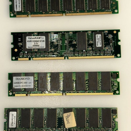 SDRAM DDR1 DDR2 memories used, pack of 20 pieces