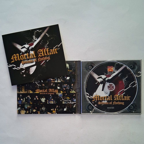 Greek Metal Bands Collection used, Mortal Affair Stream Of Nothing Digipak CD