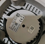 Philips blender used, fully functional with plastic damage