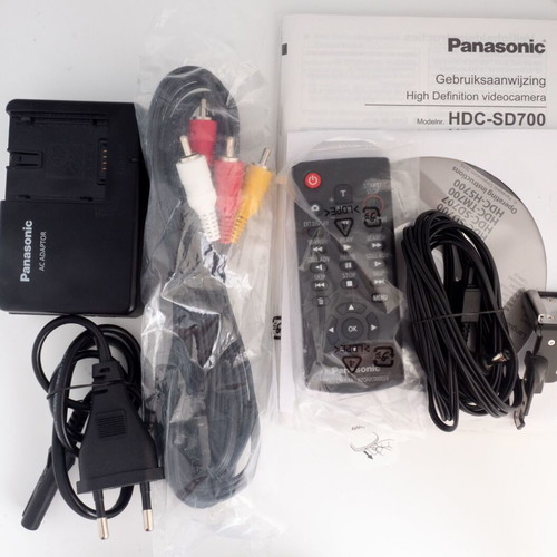 Panasonic HDC-SD707 3MOS Full HD Camcorder used with Leica Dicomar Lens
