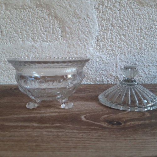 Crystal fondue pot from the 60s