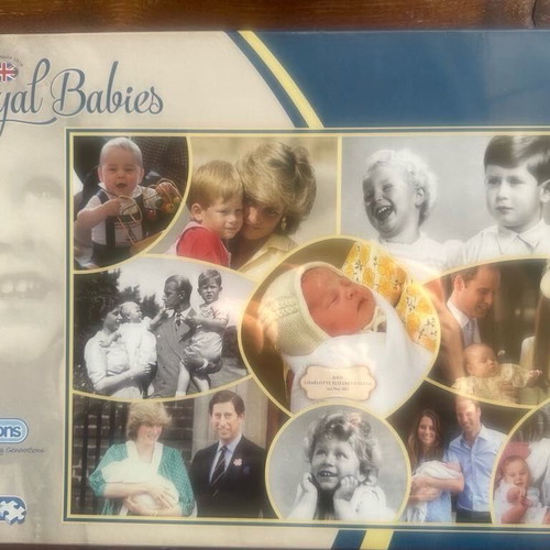 Royal puzzle sealed new
