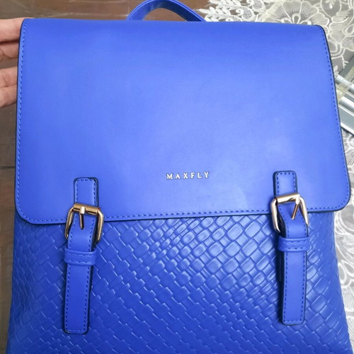 Backpack new large blue with multiple inner pockets
