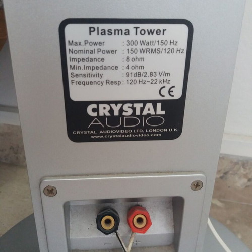 Home Cinema Surround System Sony used with Crystal Audio 5+1 speakers
