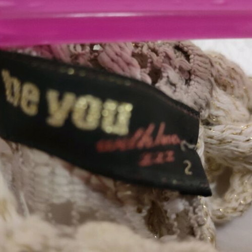 Φόρεμα Be you No S σαν καινούργιο, μπεζ σκούρο με φόδρα και λεπτομέρεια στο λαιμό