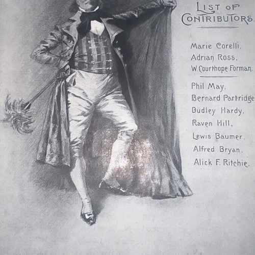 Theatre London 1897 rare theatrical program used