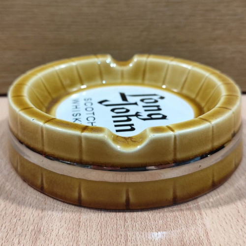 Long John Scotch Whisky Ceramic Ashtray like new