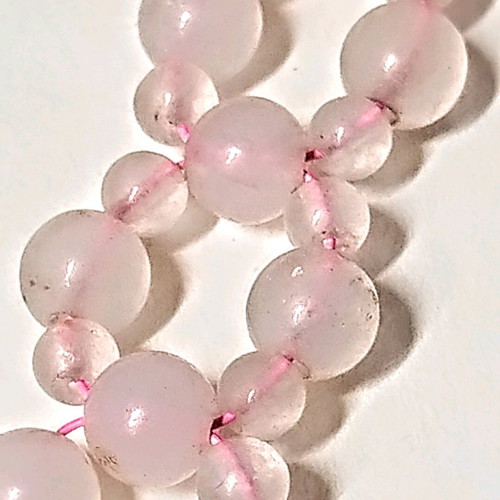 Rose Quartz Bracelet new handmade 19 cm