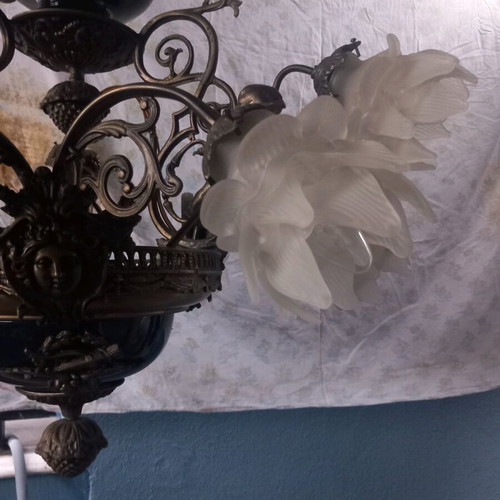 Vintage ceiling light used