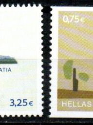 Ελλάς 2012 Europa CEPT σετ γραμματοσήμων με και χωρίς οδόντωση, καινούργια