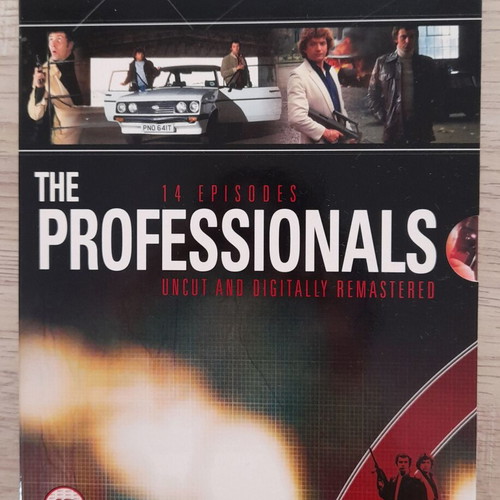 The Professionals DVD used, 4 seasons set without Greek subtitles