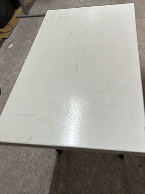 Table used with wear