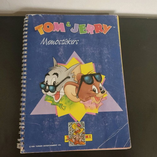 Collectible spiral album Panini Tom & Jerry 1990 used