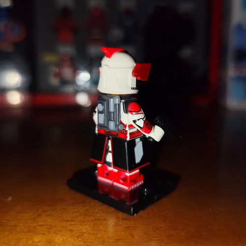 Commander Fox (Phase 1) Lego minifigure, Star Wars