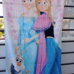 Frozen children's towel used
