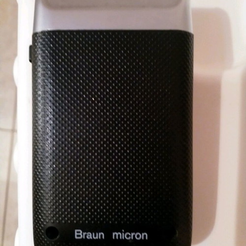 Braun shaver like new, vintage