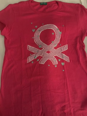 Benetton T-shirt like new, size 170 cm, girls 13 years