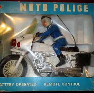 Παλιο ελληνικο παιχνιδι LYRA, moto police No.500