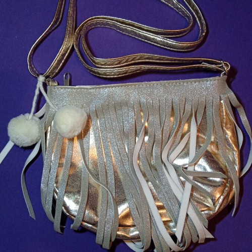 Handbags like new, white and beige, set of two