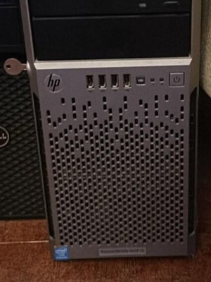 HP ProLiant ML310e Gen8 v2 Tower Server used, Intel Xeon, 8GB RAM, 1TB HDD