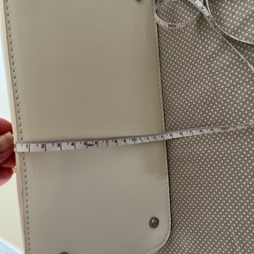 Axel shoulder bag white like new with unused strap