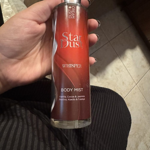 Dust and Cream Star Dust Whisper body mist with vanilla, cocoa, jasmine