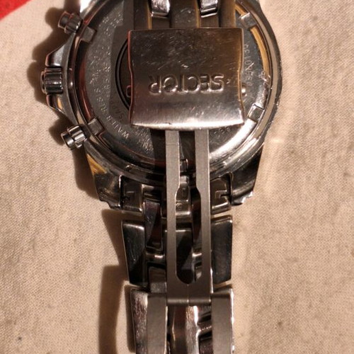 Sector SGE 650 Blue Dark Dial Chronograph Swiss ETA 251.262 used