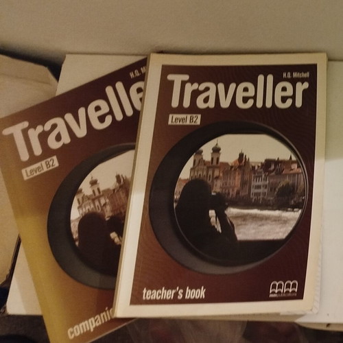 Traveller B2 teacher's book and companion used