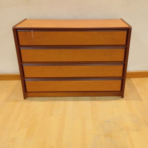 Anegre Vanity for Bedroom Light Walnut Color New