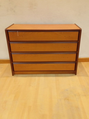 Anegre Vanity for Bedroom Light Walnut Color New