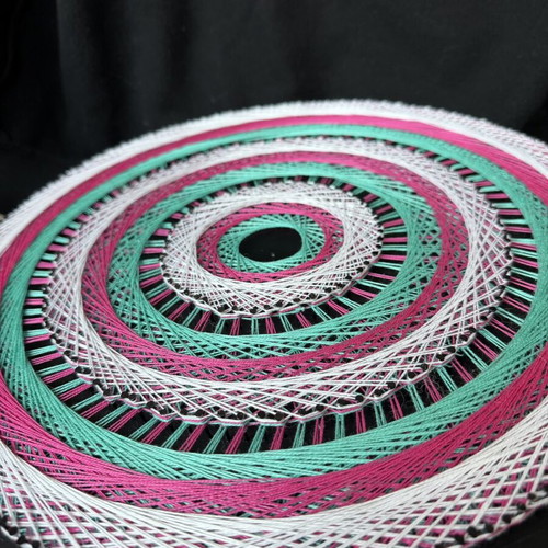 String art picture made to order, colorful and unique