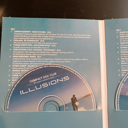 Illusions 2CD album new, classical music