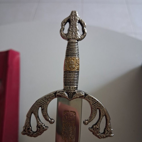 Decorative Letter Opener sword design like new with box
