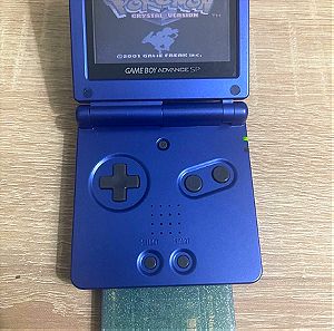 Gameboy advance sp blue ags 001