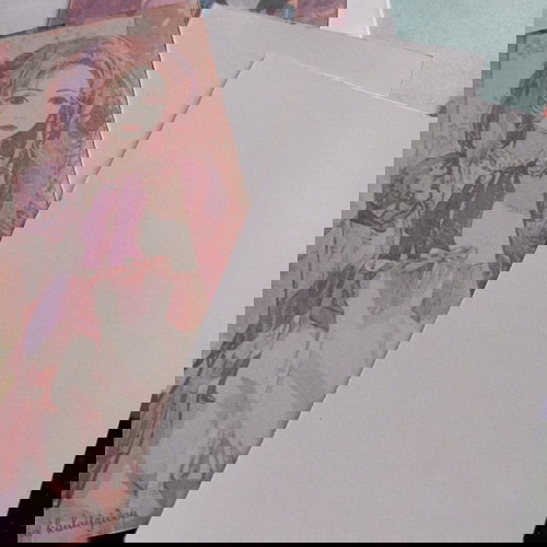 Καρτ ποστάλ καινούργιες, σετ 4 καρτ ποστάλ και 2 σελιδοδείκτες