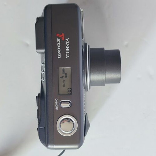 Yashica T Zoom 35mm film camera new with Carl Zeiss lens