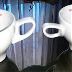  2 ΣΥΛΛΕΚΤΙΚΕΣ ΦΛΥΤΖΑΝΕΣ Espresso Cappucino Julius Meinl Logo