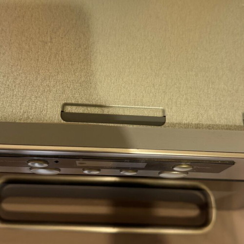 Whirlpool AMW 460 microwave oven like new, stainless steel