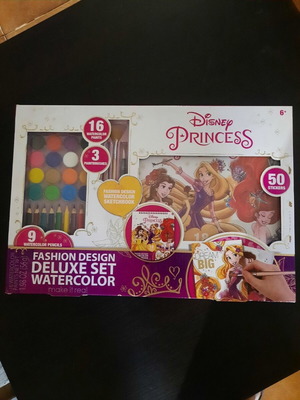 Disney Princess Make It Real Deluxe σετ ζωγραφικής και σχεδίου μόδας 4252