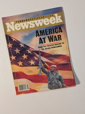 Newsweek America at War αναμνηστική έκδοση 1991