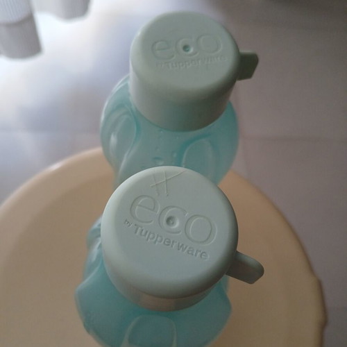 Tupperware Eco Water Bottles Set of 2 with Gift