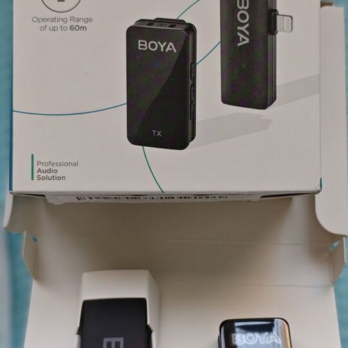 Boya WMic5 Ultracompact 2.4GHz Dual-Channel Wireless Microphone System new
