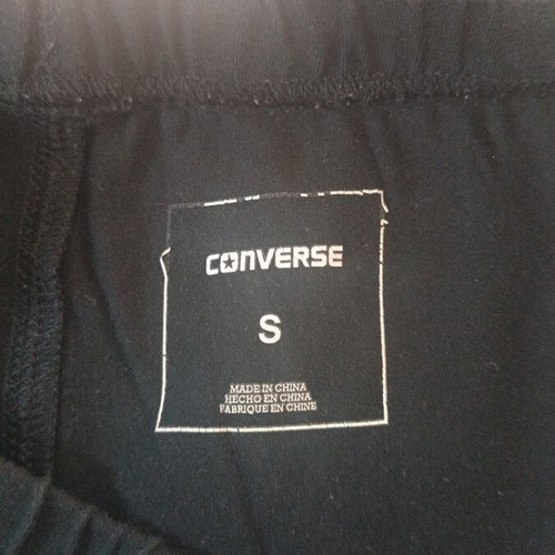 Converse leggings used, black with yellow flowers, size S