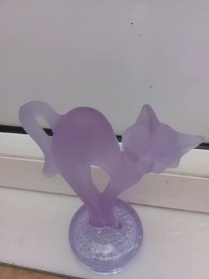 Decorative Cat Stool Art Deco Style Like New