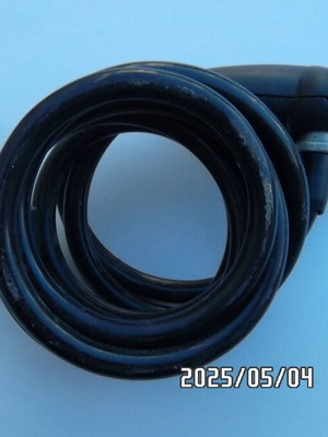 Bicycle-type cable lock used, large size